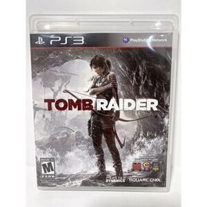 Tomb Raider (Sony PlayStation 3, 2013) TESTED & Works CIB With Case & Manual